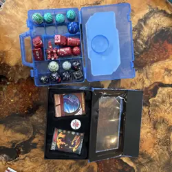 2006-2009 Lot Of 19 Bakugan Battle Brawlers And 51 Cards & Storage Containers - Image 1