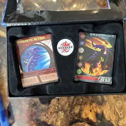 2006-2009 Lot Of 19 Bakugan Battle Brawlers And 51 Cards & Storage Containers - Image 5