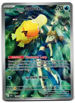 Misty's Psyduck 193/182 - Destined Rivals Pokemon TCG - LP Card - Image 1
