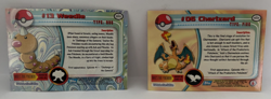 SET of 2: 1999 Topps Tv Animation Ed. Pokemon Cards #06 CHARIZARD & #13 WEEDLE - Image 2