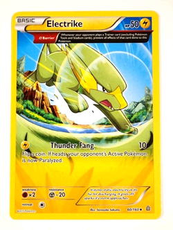Electrike - 60/160 - Uncommon - XY Primal Clash - English - 2015 Pokemon Card - Image 1