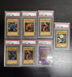 2006 Yu-Gi-Oh! McDonald’s Promo 2 PSA Card Lot 7x Slabs - Image 1