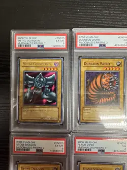 2006 Yu-Gi-Oh! McDonald’s Promo 2 PSA Card Lot 7x Slabs - Image 2