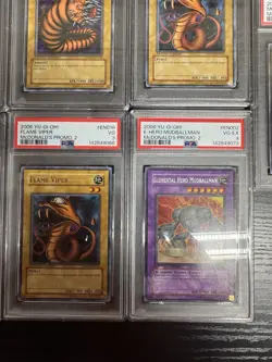 2006 Yu-Gi-Oh! McDonald’s Promo 2 PSA Card Lot 7x Slabs - Image 5