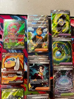 Lot of 17 Full Art Trainer and EX Cards from various sets. NM+ Pokemon TCG - Image 2