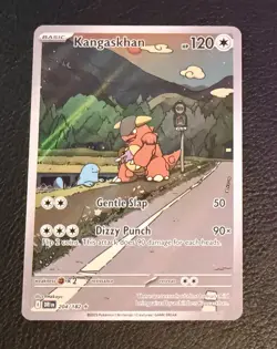 Pokemon Kangaskhan 204/182 Sv10: Destined Rivals Illustration Rare Holo Card - Image 1