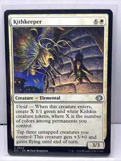 Magic: The Gathering- Kithkeeper Lorwyn Eclipsed Regular #0023 NM - Image 1