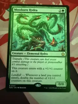 Mossborn Hydra FDN 107 Normal English NM - MTG - Image 1