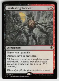 MTG Commander 2016 #233 Everlasting Torment Lightly played tcg - Image 1