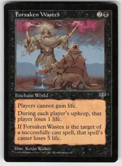 MTG Mirage # Forsaken Wastes Lightly played tcg - Image 1