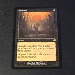 MTG Entomb (Retro Frame) NM Dominaria Remastered - Image 1