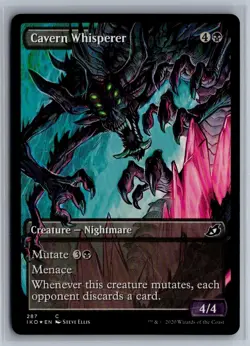 Cavern Whisperer (Showcase) 287 Ikoria: Lair of Behemoths MTG Foil NM - Image 1