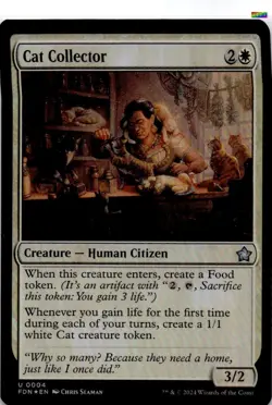 Cat Collector [FDN - 4]Foil - Image 1
