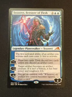 Tezzeret, Betrayer of Flesh 84 - M - Kamigawa: Neon Dynasty - Normal - MTG - LP - Image 1