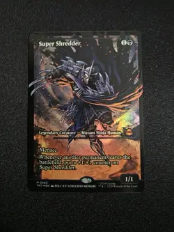 Super Shredder (Showcase) FOIL MTG Teenage Mutant Ninja Turtles M 285 - Image 1