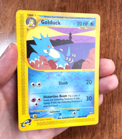 Pokemon TCG Golduck Aquapolis e series uncommon 50B/147 2002 MP - Image 3