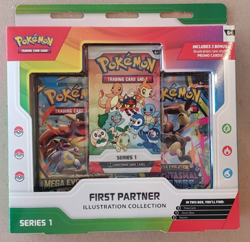 Pokemon TCG First Partner Illustration Collection Series 1 New Sealed - Image 1