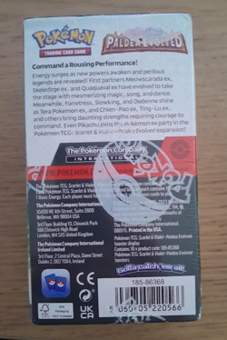 Pokemon TCG Scarlet & Violet Paldea Evolved Half Booster Box 18 Packs New Sealed - Image 2