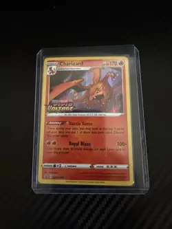 Pokemon Charizard SWSH066 Sword & Shield Promo Prerelease Holo Battle Sense - Image 1