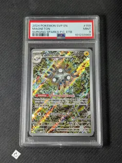 Magneton SVP 159 Pokemon Center Stamp Promo PSA 9 Mint Graded Pokemon - Image 1