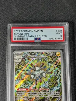 Magneton SVP 159 Pokemon Center Stamp Promo PSA 9 Mint Graded Pokemon - Image 4