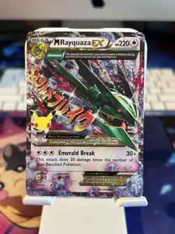 Mega Rayquaza EX 76/108 Pokemon TCG Celebrations Classic Collection - Image 1
