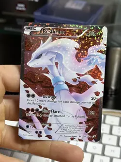 #4 Reshiram RC22/RC25 Legendary Treasures 2013 Radiant Collection Full Pokemon - Image 3