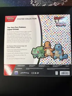Pokemon TCG: Scarlet & Violet 151 Poster Collection Factory Sealed Box New - Image 2