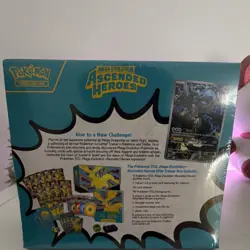 Pokemon Elite Trainer Box Mega Evolution Ascended Heroes Promo Booster English - Image 2