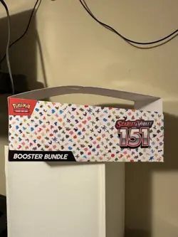 Pokemon TCG Scarlet & Violet 151 Booster Bundle Display Box (EMPTY) - Image 5