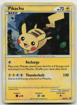 Pokemon tcg HGSS Promos #HGSS03 Pikachu Moderately played - Image 1