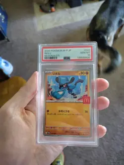 2025 Pokemon Riolu McDonald’s Promo #022 PSA 10 GEM MINT Japan - Image 2