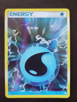 Pokemon Water Energy 107/110 Holon Phantoms Holo Rare - Image 1