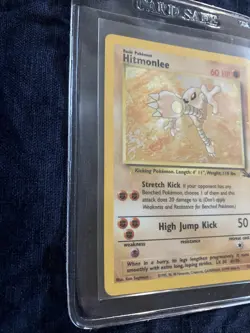 🔥Hitmonlee 7/62 Fossil Holo- Pokemon TCG Single - Image 2