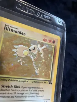 🔥Hitmonlee 7/62 Fossil Holo- Pokemon TCG Single - Image 5