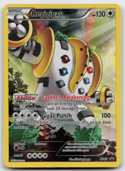 Pokemon tcg XY Promos #XY82 Regigigas (Full Art Promo) MP - Image 1