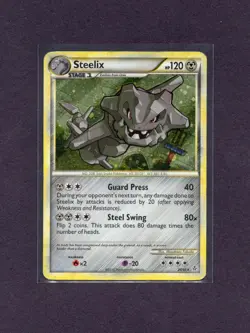 Steelix Holo 024/095 Deck Exclusives HGSS: Unleashed Pokemon - Image 1