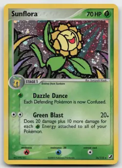 Pokemon tcg Unseen Forces #16/115 Sunflora Holo Lightly played - Image 1
