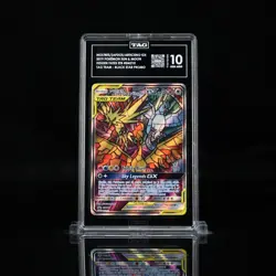Tag 10 Gem Mint Pokemon Moltres & Zapdos & Articuno GX SM210 TAG TEAM PROMO - Image 1
