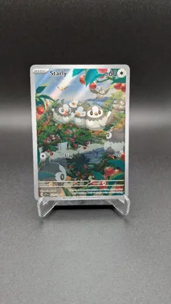 Pokemon TCG Starly IR 221/198 Scarlet & Violet Base - Image 1