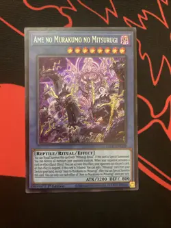 Ame No Murakumo No Mitsurugi L26D-ENM08 Secret Rare Yugioh 1st Edition NM - Image 1