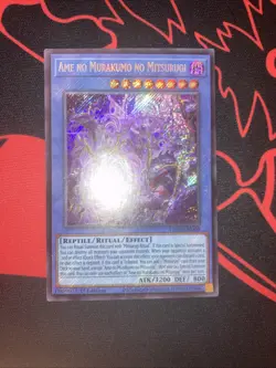 Ame No Murakumo No Mitsurugi L26D-ENM08 Secret Rare Yugioh 1st Edition NM - Image 2