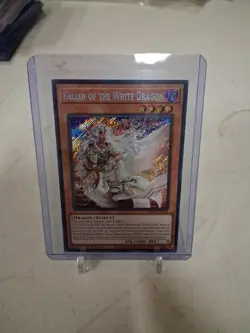 Yugioh! 1x Fallen of the White Dragon BPRO-EN024 Secret Rare NM - Image 1