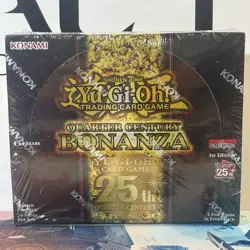 Yu-Gi-Oh 25th Anniversary Quarter Century Bonanza Booster Box 1st Edition Sealed - Image 1