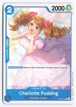 One Piece TCG-Charlotte Pudding ST12-012 Starter Deck 12-English X4 - Image 1