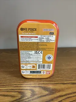 Bandai Namco One Piece CCG Tin Pack Set Vol.2 factory sealed - Image 2