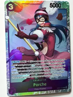 Porche OP07-072 SR | 500 Years in the Future English | One Piece CCG - Image 1