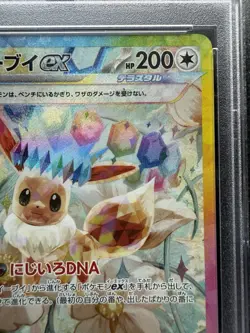 Pokemon Eevee ex 223/187 Sv8a: Terastal Fest Ex Holo (Japanese) PSA 10 - Image 4