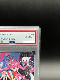 PSA 10 Perona OP06-093 SR Flagship Battle Promo Championship One Piece Japanese - Image 3