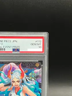 PSA 10 Yamato OP04-112 SR Flagship Battle Best 8 Prize ONE PIECE Card Japanese - Image 3